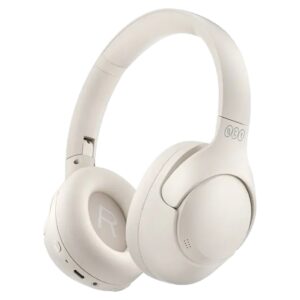 Fone De Ouvido Headset Gamer QCY H2 Pro On-Ear Bluetooth 5.3 Branco