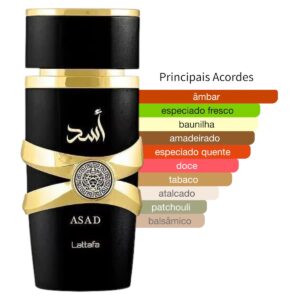 Perfume Lattafa Asad Masculino Eau de Parfum
