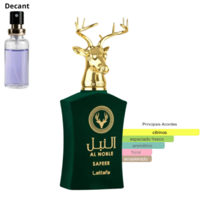 Decant - Lattafa Al Noble Safeer Masculino Eau de Parfum