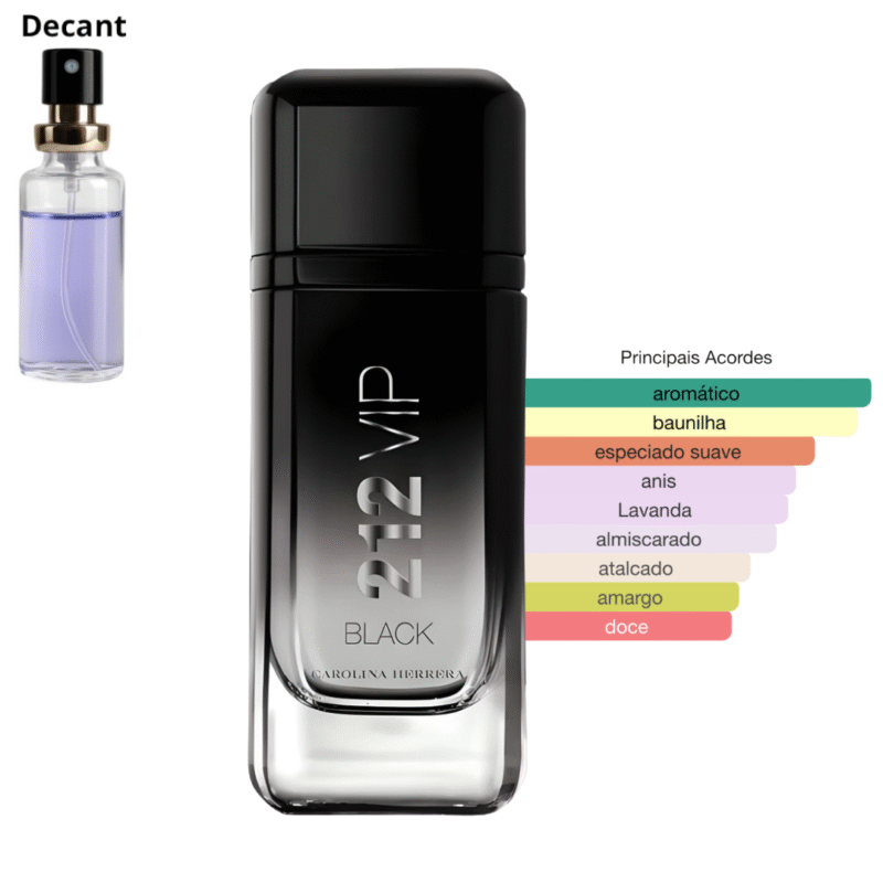 Decant - 212 Vip Black Carolina Herrera Eau de Parfum - Castejon Store
