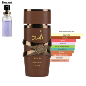 Decant - Lattafa Asad Bourbon Masculino Eau de Parfum