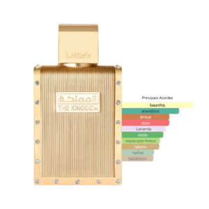 Perfume The Kingdom Lattafa Masculino Eau de Parfum