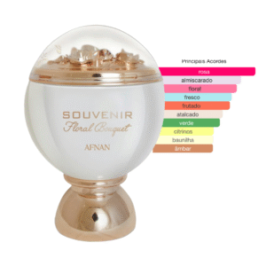 Perfume Souvenir Floral Bouquet Afnan Feminino Eau de Parfum