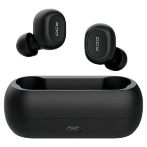 Fone de Ouvido In-ear Bluetooth 5.0 Sem Fio QCY T1C Preto