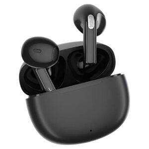 Fone de Ouvido Qcy Ailypods T20 Preto Com Cancelamento de Ruido e Modo Gamer