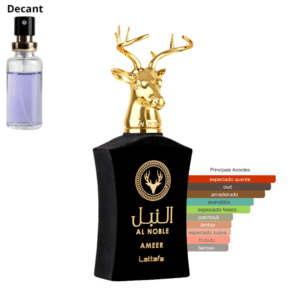 Decant - Lattafa Al Noble Ameer Masculino Eau de Parfum